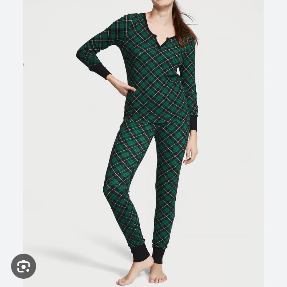 Victoria’s Secret Thermal Long Pajamas NWT